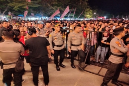 Polres Bantaeng Turunkan 175 Personil Pengamanan Konser Iwan Fals di Lapangan Hitam Pantai Seruni