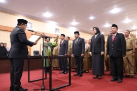 Pesan dan Support Pj Bupati Bantaeng pada Pelantikan Pejabat Tinggi Pratama dan Pejabat Fungsional