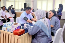 Hasil pemeriksaan kesehatan Uji-Sah dinyatakan sehat untuk ikuti pelantikan serentak kepala daerah