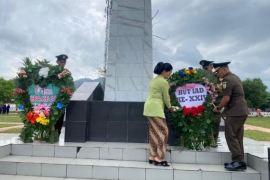 Peringati HBA ke 64, Kajari Bantaeng Ziarah ke TMP Sasayya