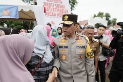 Tindaklanjuti Instruksi Kapolda Sulsel, Biro SDM Polda Sulsel Kunjungi Desa Tapong, Bone